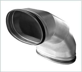 工業(yè)管道中的四種常見彎頭 90°彎頭、咬口彎、沖壓彎與蝦米彎及其連接件法蘭